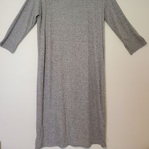 Gray Cozy Dress